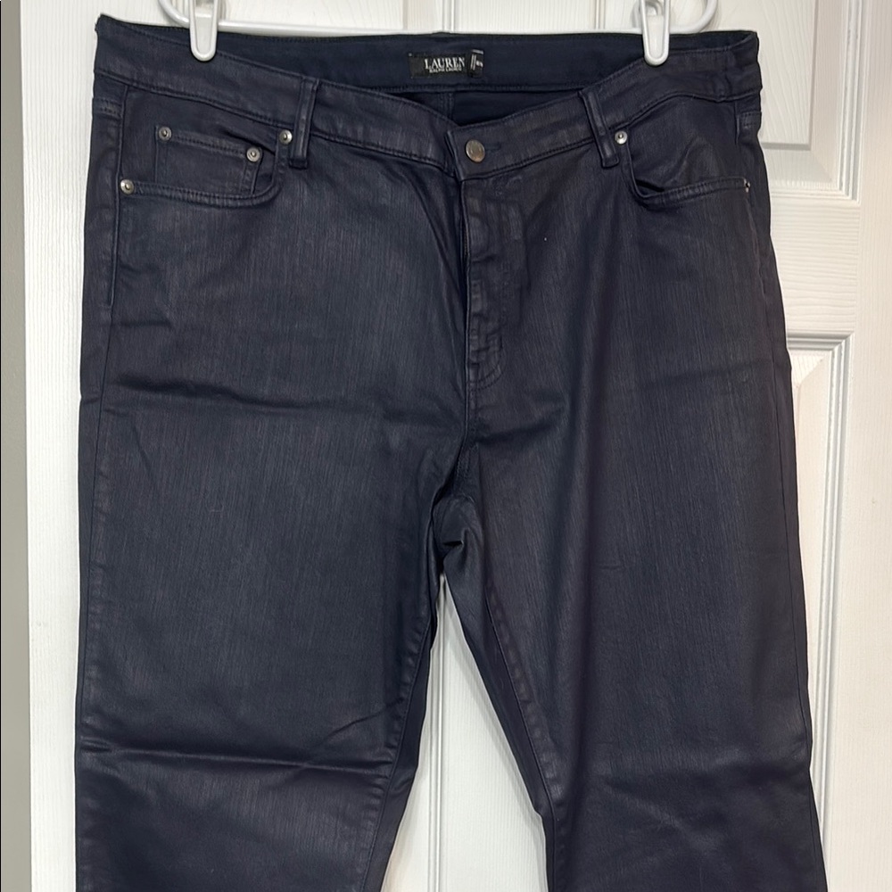 Lauren Ralph Lauren Navy Straight Leg Jeans